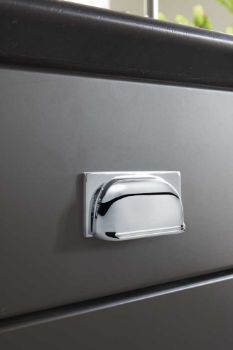 Picture of Quantock Cup Pull Handle - Polished Chrome - AW905PC