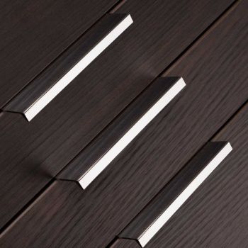 Picture of Square Edge Pull in Satin Nickel - FTD302SN