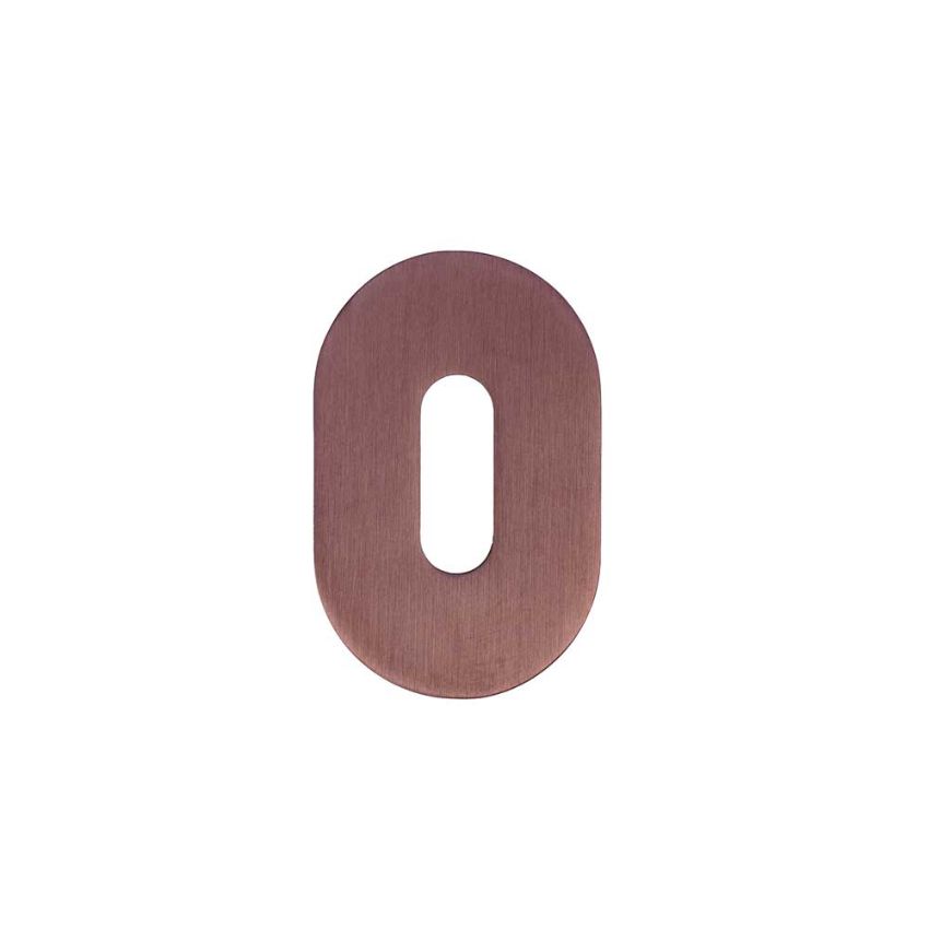 Picture of Rosso Tecnica Standard Profile Mini Escutcheon in PVD Bronze Finish - RT002-MINI-PVDBZ