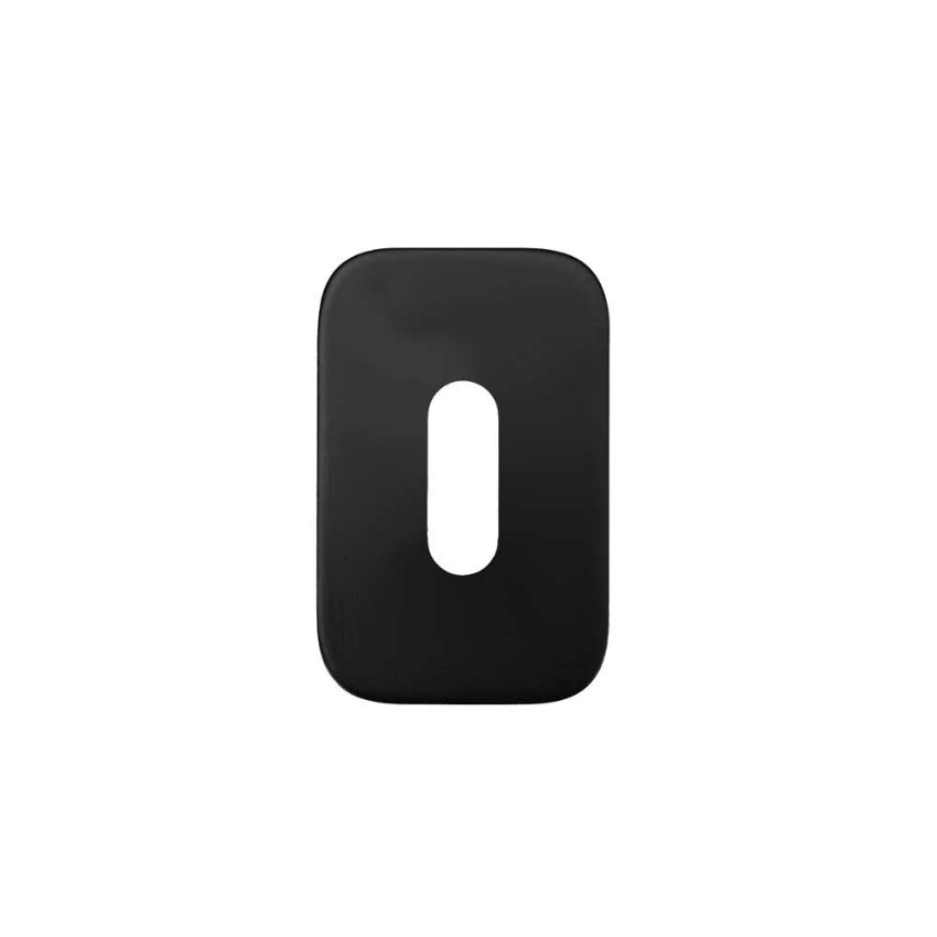 Picture of Rosso Tecnica Standard Profile Mini Squircle Escutcheon in PVD Black Finish - RT002-MINISQ-PVDBLK