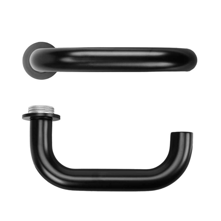 Picture of Rosso Tecnica Maggiore Lever On Round Mini Rose- RT030-MINI-PVDBLK