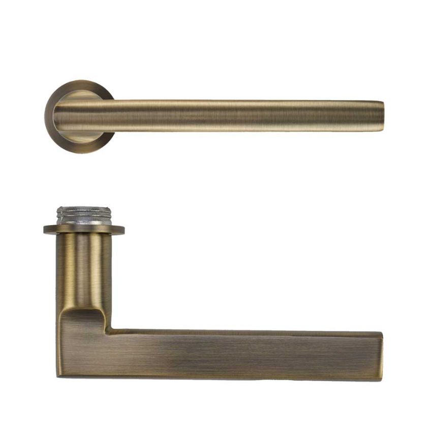 Picture of Rosso Tecnica Varese Lever On Round Mini Rose- RT040-MINI-AB