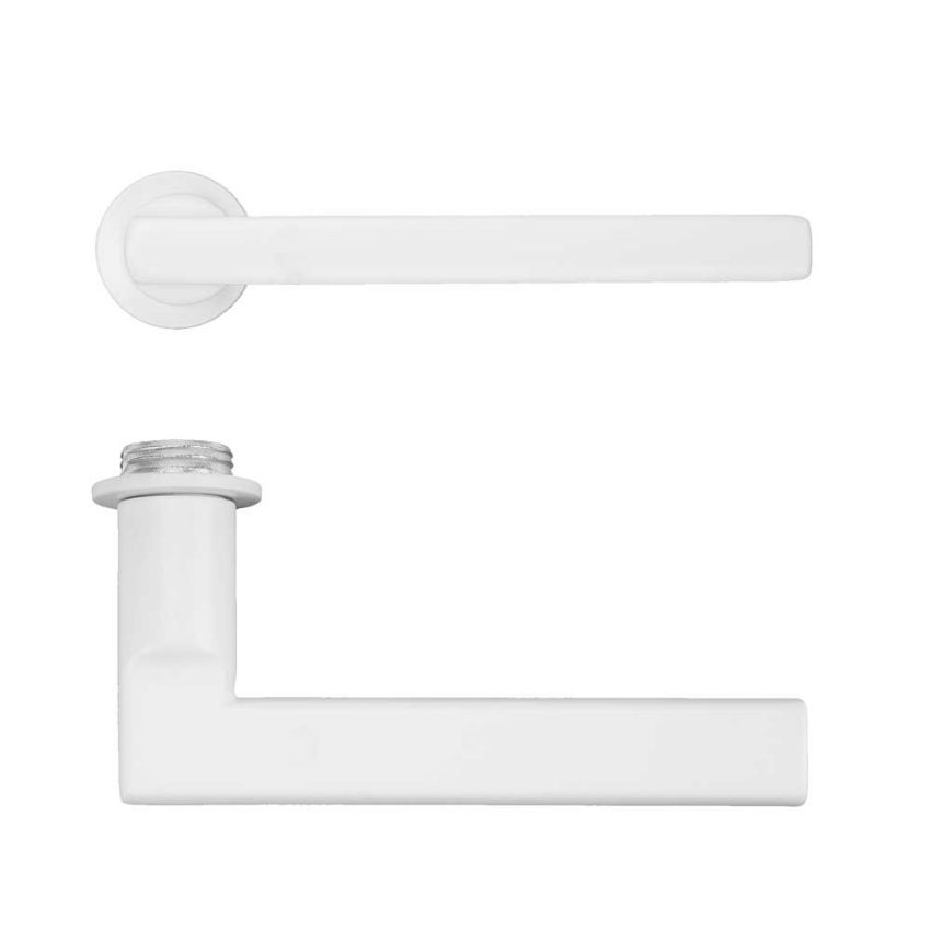 Picture of Rosso Tecnica Varese Lever On Round Mini Rose- RT040-MINI-PCW
