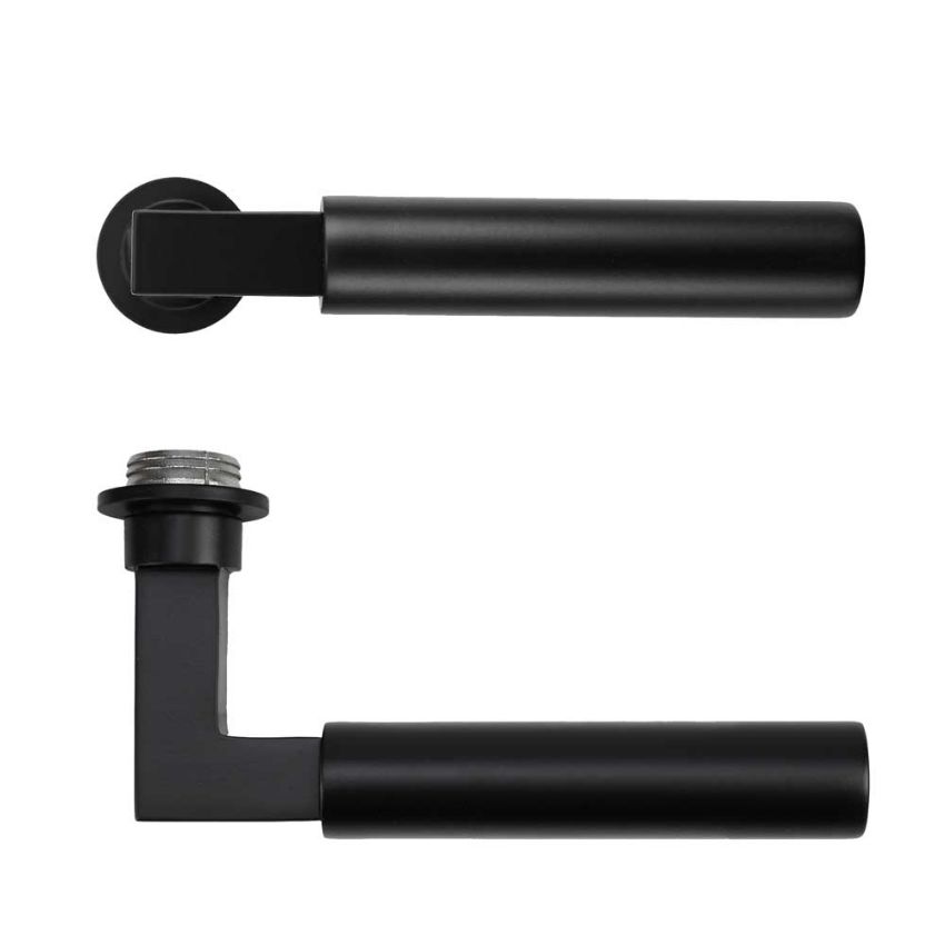 Picture of Rosso Tecnica Garda Lever On Round Mini Rose- RT050-MINI-PCB