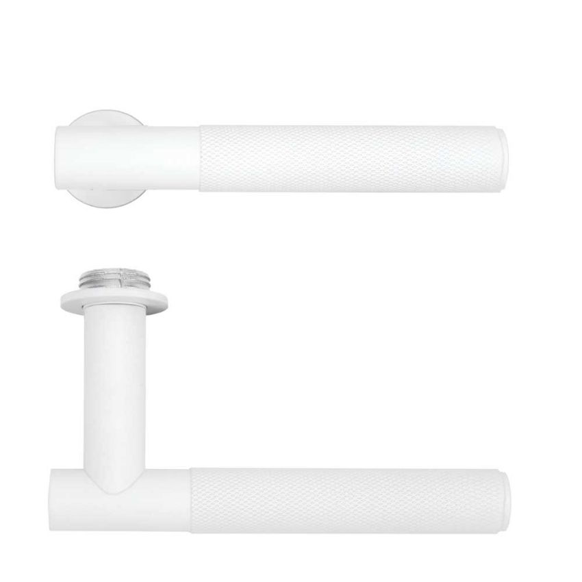 Picture of Rosso Tecnica Orta Lever On Round Mini Rose- RT060-MINI-PCW