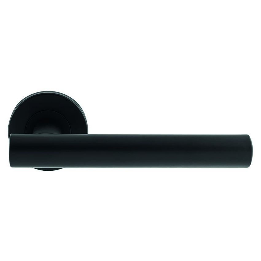 Picture of Philadelphia Lever on Sprung Push on Round Rose- CSL1194MB