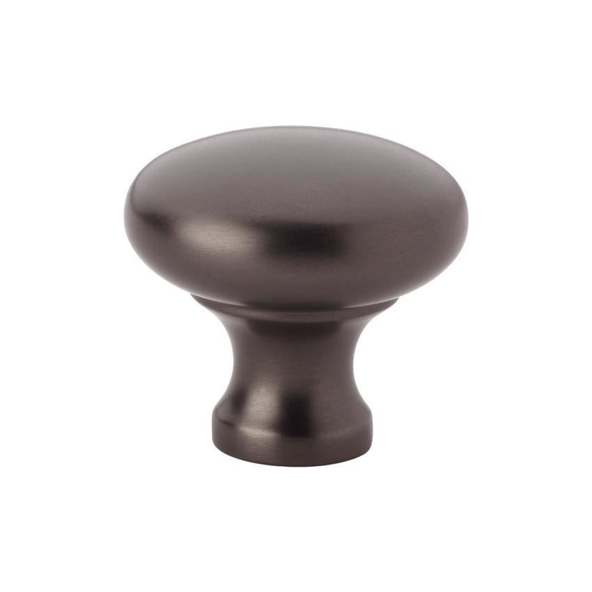 Wade Round Cabinet Knob in Dark Bronze - AW836-DBZ