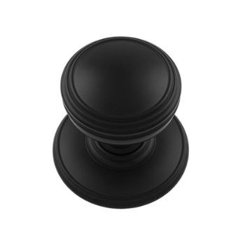 Delamain Plain knob in Matt Black - DK35CMB 