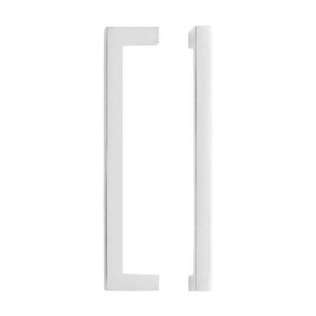 Brushed Nickel Square Block Cabinet Handle - TDFPS-BN