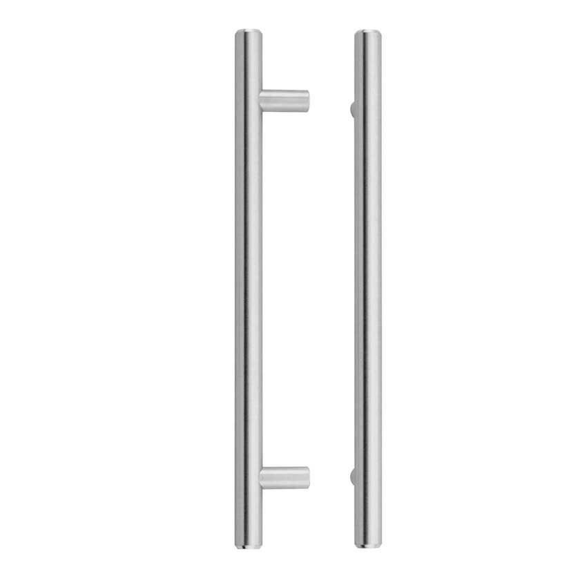 Brushed Nickel T-Bar Cabinet Handles - TDFPT-BN