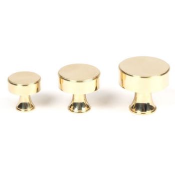 Scully Cabinet Knob in Polished Brass - 50484