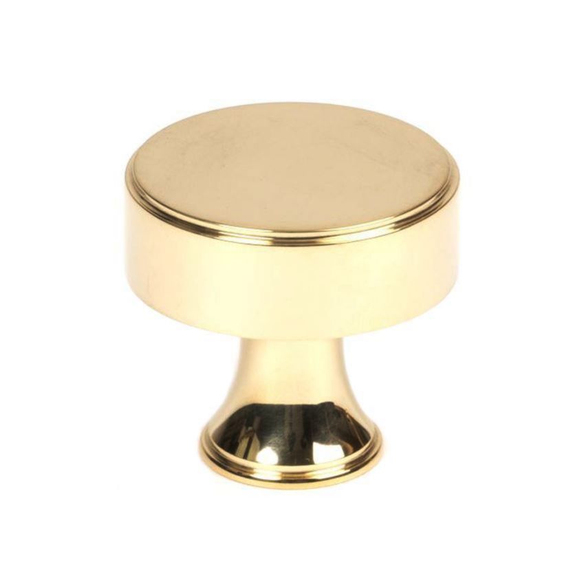 Scully Cabinet Knob in Polished Brass - 50484