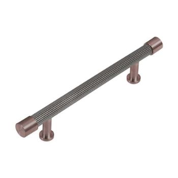 Immix Reeded Bronze Cabinet Pull Handle 128mm centres - IMX2003-BR