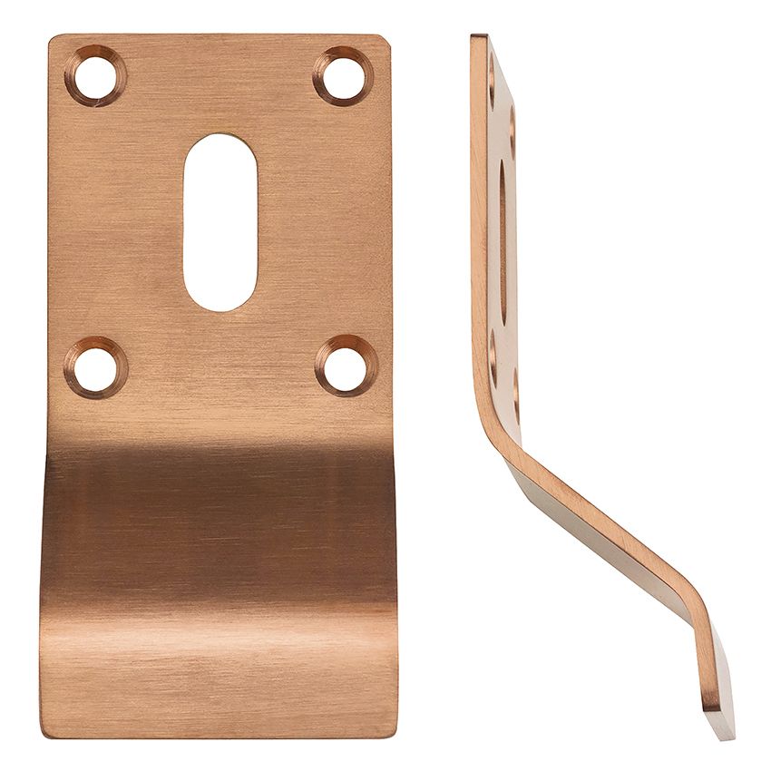 Standard Key Door Pull in a "Tuscan" Rose Gold - ZAS20-TRG