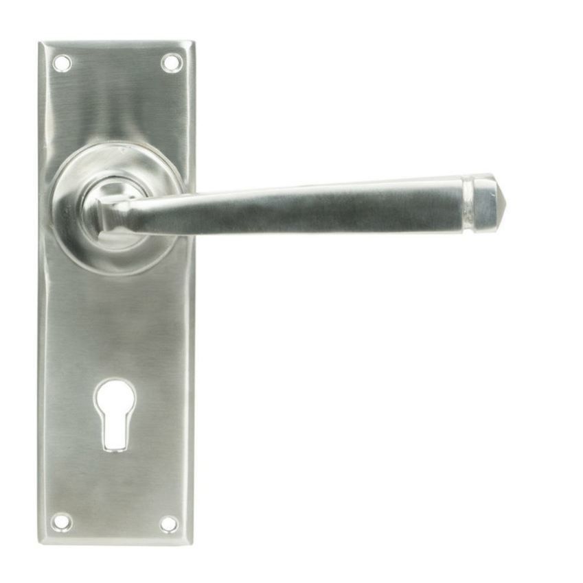 Period Avon Locking Handle in Satin Stainless Steel - 49824