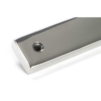 Picture of Polished Stainless Steel (316) Brompton Slimline Lever Espag Latch Set - 46410