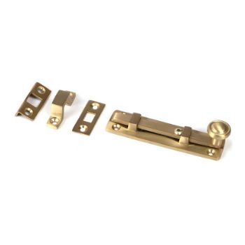 Picture of Satin Brass 4" Universal Bolt - 50917