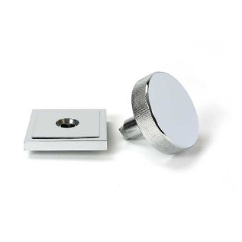 Picture of Polished Chrome Brompton Centre Door Knob (Square) - 46741