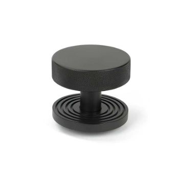Picture of Aged Bronze Brompton Centre Door Knob (Beehive) - 46748
