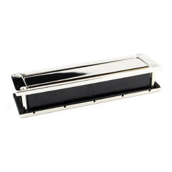 Picture of Polished Nickel Traditional Letterbox - 45443