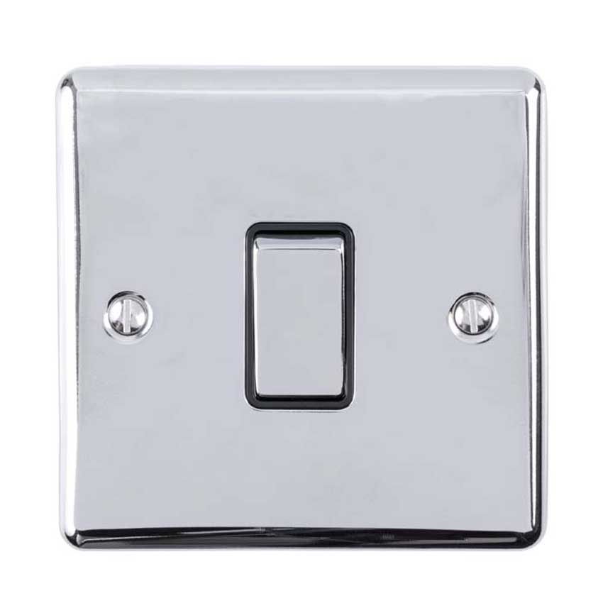 Picture of 1 Gang 10Amp Intermediate Switch In Polished Chrome - ENINTPCB