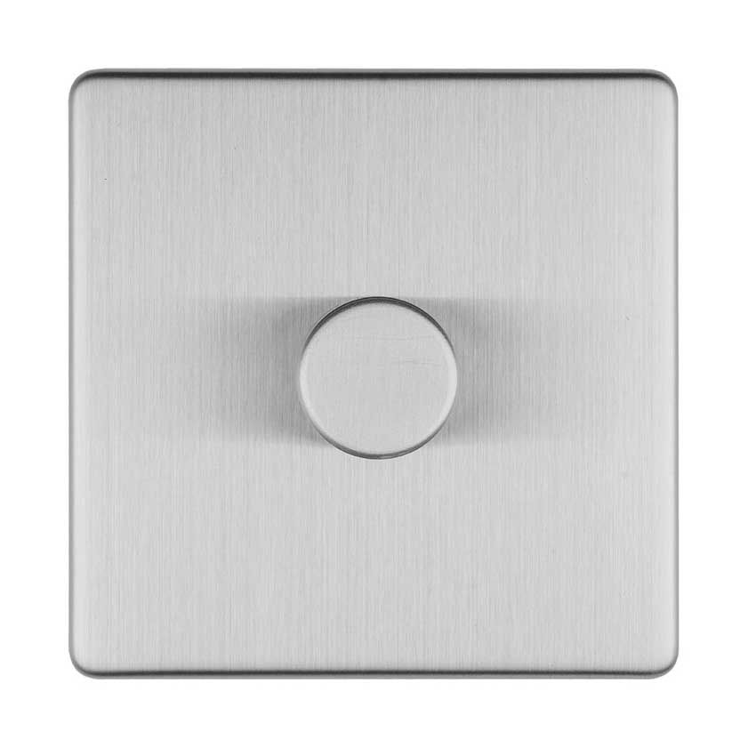 Picture of 1 Gang 2Way LED Dimmer  In Satin Stainless Steel - ECSS1DLED