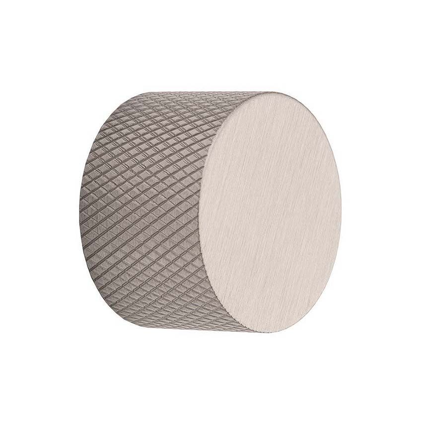 Picture of Eurolite Knurled Replacement Dimmer Knob Satin Stainless Steel Finish - SPKDIMSS