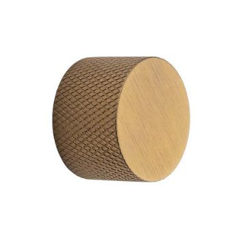 Picture of Eurolite Knurled Replacement Dimmer Knob In Satin Brass Finish - SPKDIMSB
