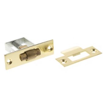Polished brass roller catch