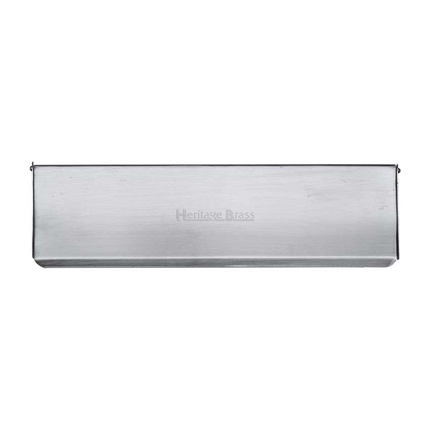 Picture of 280 x 83mm Satin Chrome Letter Plate Tidy - V860-280-SC