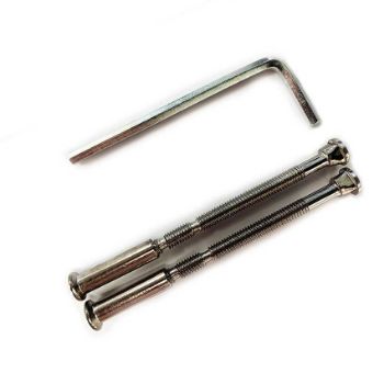 Picture of Door Handle Bolt Fixings Pack for ZPZ Levers on Rose - ZFP02