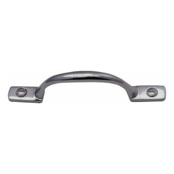 Period Pull Handle in Polished Chrome - 102mm - V1090-PC