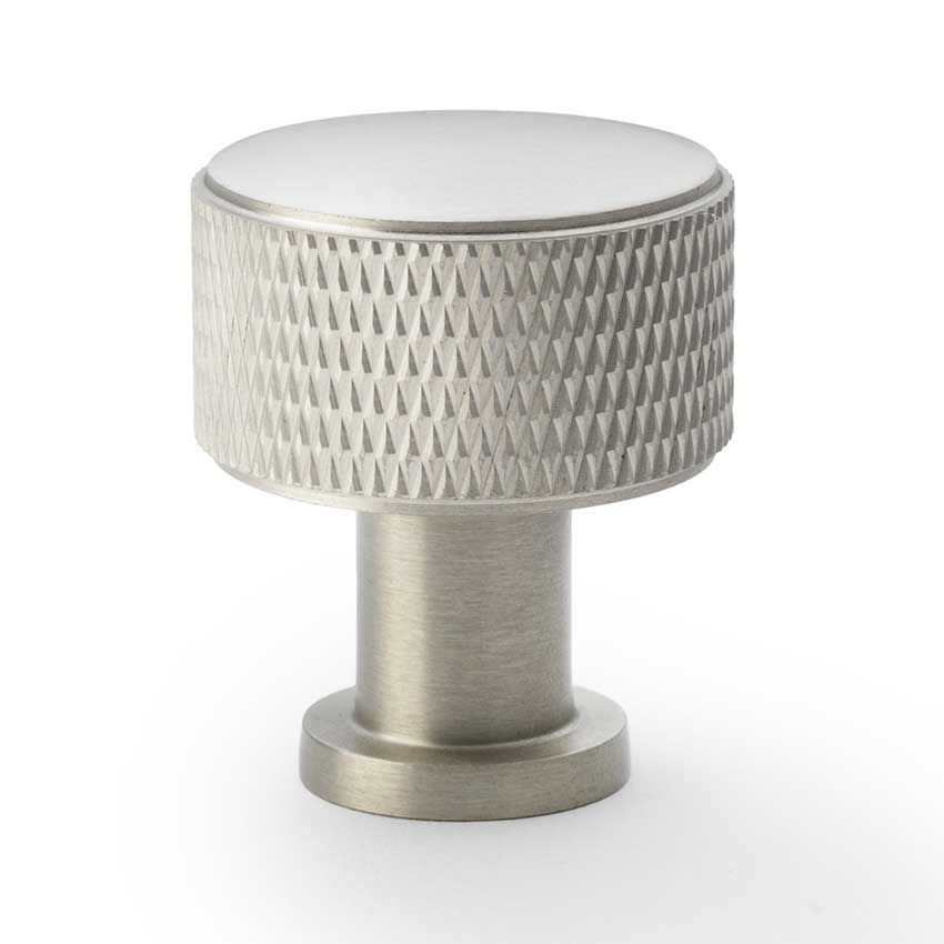 Picture of Lucia Knurled Cupboard Knob - AW807K-SN
