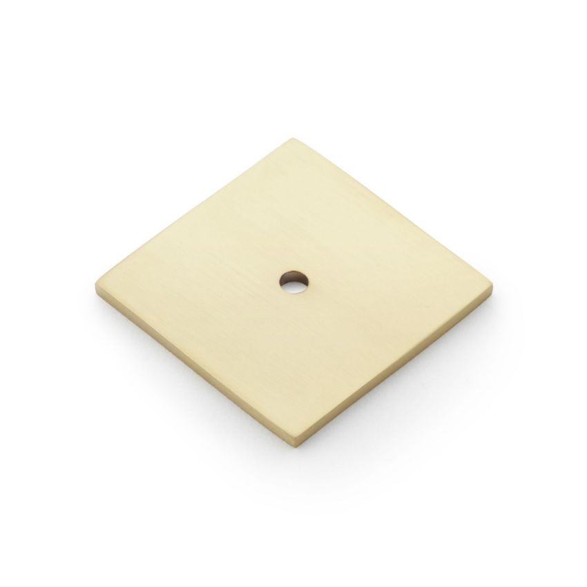 Picture of Square Backplate in Satin Brass PVD - AW893-38-SBPVD