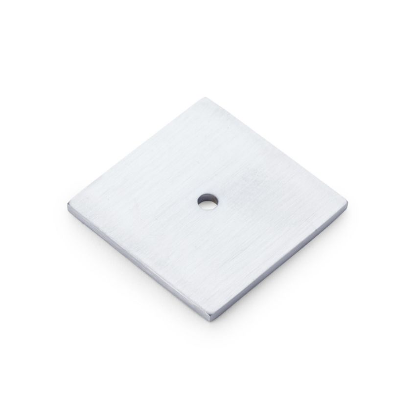 Picture of Square Backplate in Satin Chrome - AW893-38-SC