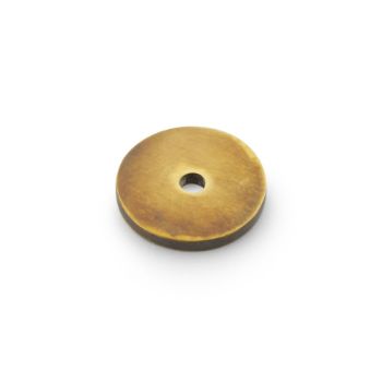 Picture of Circular Backplate in Burnished Brass - AW895-BB