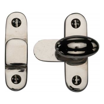 Picture of Cabinet Hook & Plate Cabinet Knob in Polished Nickel Finish - V1970-PNF