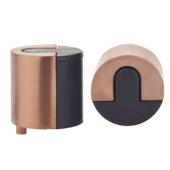Round Floor Mounted Door Stop - ZAS86TRG Picture of Round Floor Mounted Door Stop - ZAS86TRG