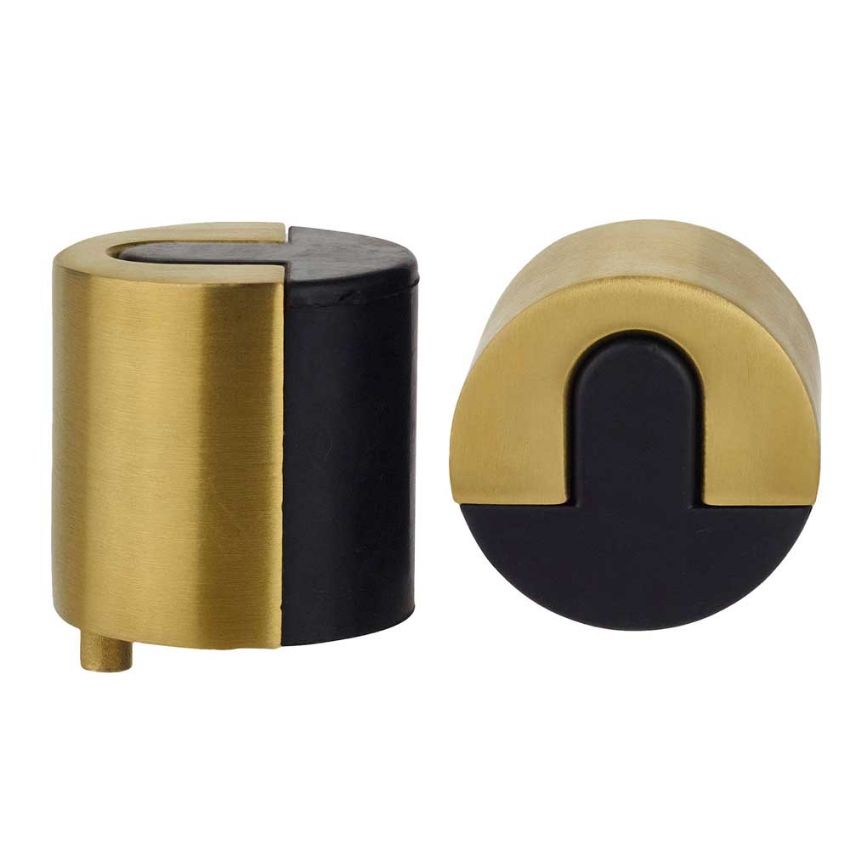 Picture of Round Floor Mounted Door Stop - ZAS86FSB