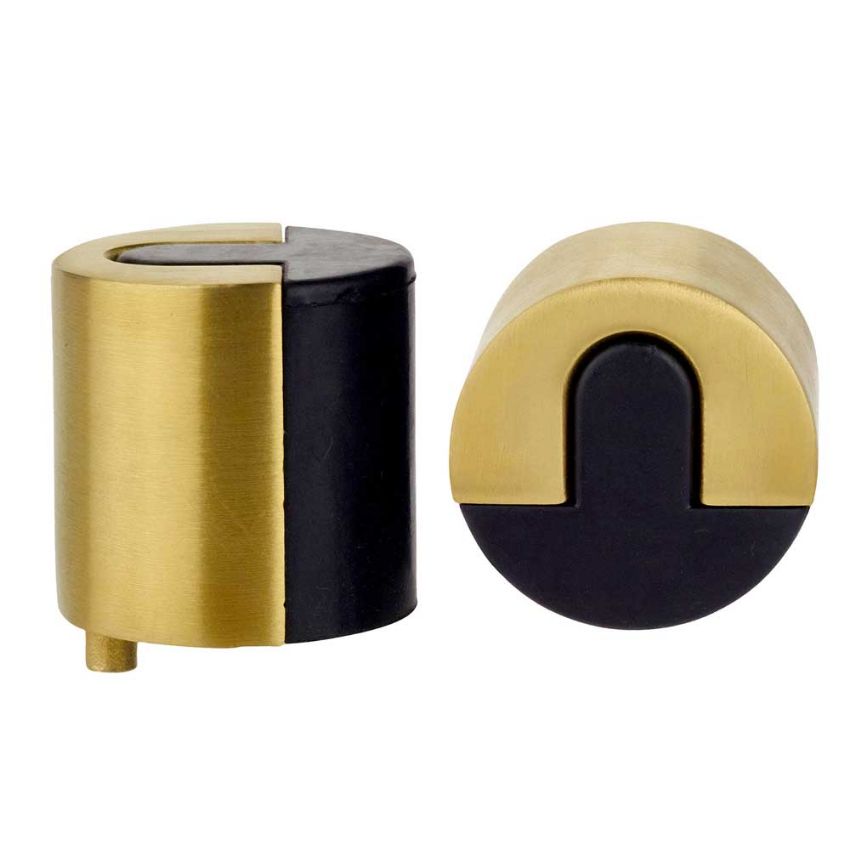 Picture of Round Floor Mounted Door Stop - ZAS86PVDSB