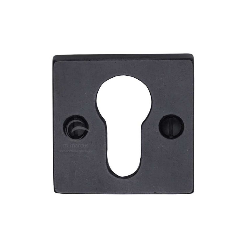 Picture of Rustic Bronze Euro Profile Cylinder Escutcheon- RDB158