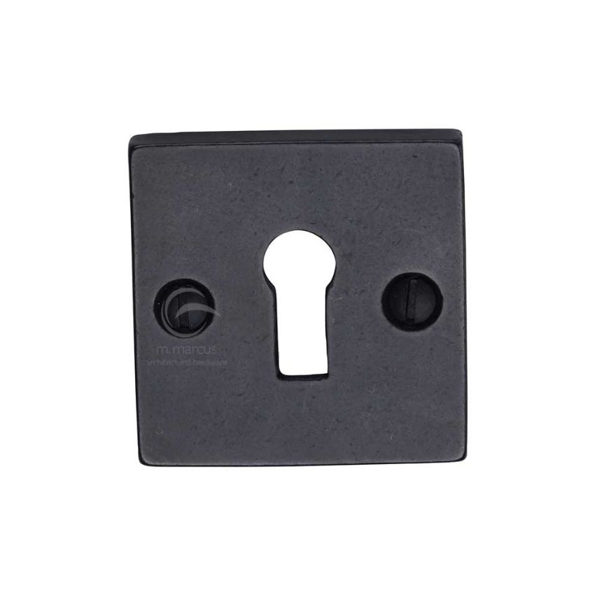 Picture of Rustic Bronze Key Escutcheon Square- RDB159