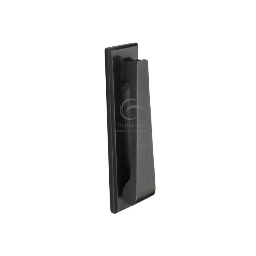 Picture of Rustic Dark Bronze Slim Door Knocker - RDB338