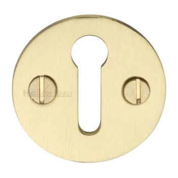 Round Open Escutcheon - V1010-SB Picture of Round Open Escutcheon - V1010-SB