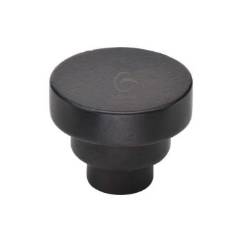 Picture of Rustic Bronze Cabinet Knob Round Stepped Design- RDB3624