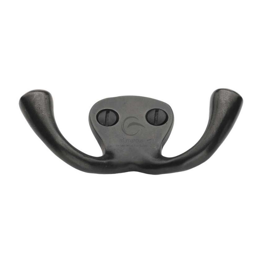 Picture of Rustic Bronze Double Coat Hook - RDB386