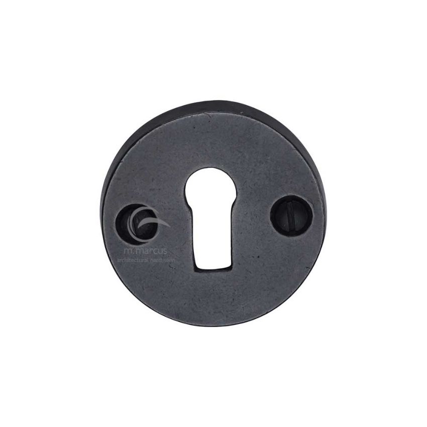 Picture of Rustic Bronze Round Key Escutcheon- RDB553