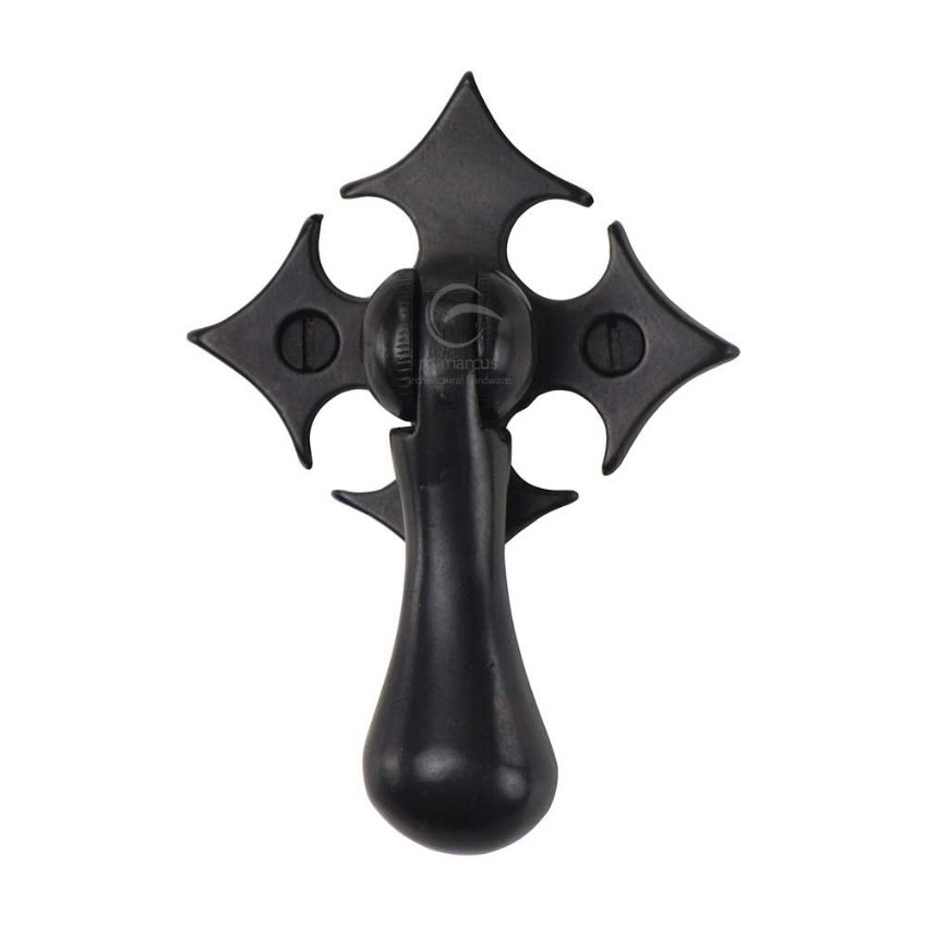 Picture of Rustic Bronze Fleur-De-Lys Cabinet Drop Pull- RDB6261