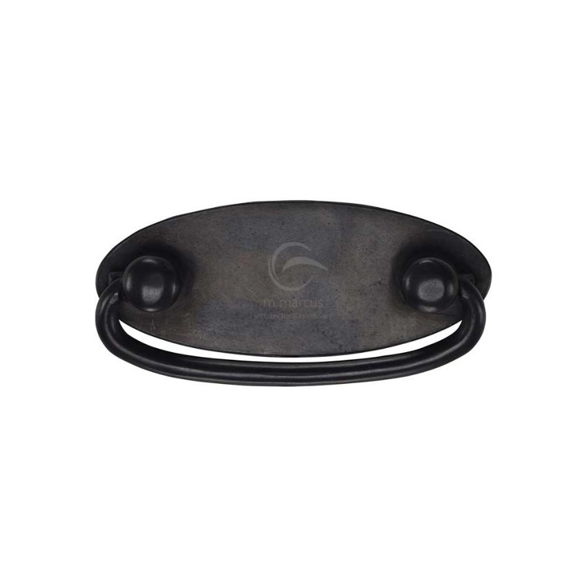 Picture of Rustic Bronze Oval Drop Pull- RDB6266