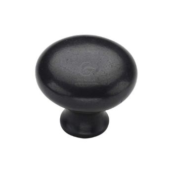 Rustic Dark Bronze Round Cabinet Knob - RDB117 Picture of Rustic Dark Bronze Round Cabinet Knob - RDB117
